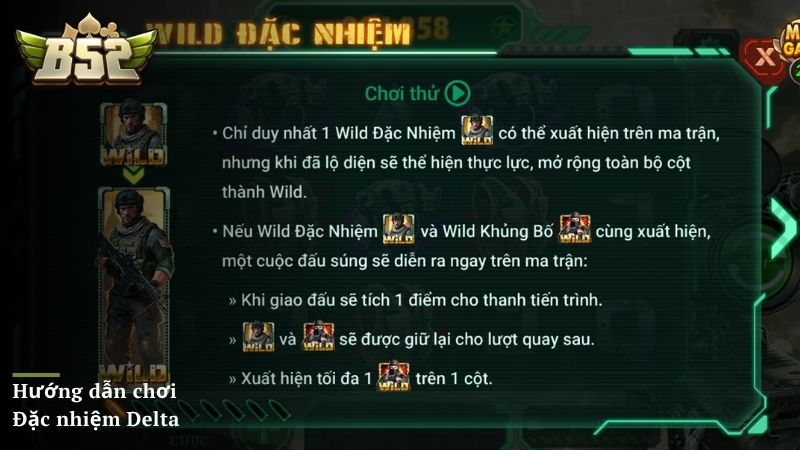 Hướng dẫn chơi Đặc nhiệm Delta